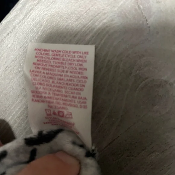 No Boundaries Christmas Leggings, Gray, SZ: 3-5 - Picture 4 of 5